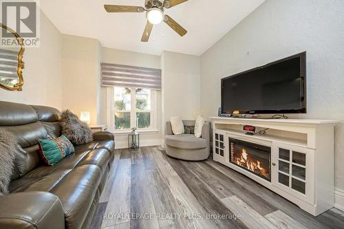 16 Case Street, Hamilton, ON - Indoor Photo Showing Living Room With Fireplace