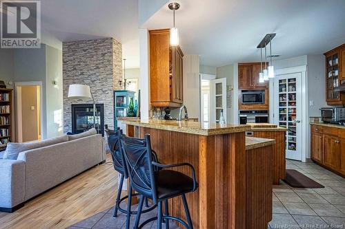 29 Kaley Court, Fredericton, NB - Indoor Photo Showing Other Room With Fireplace