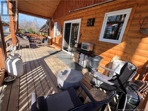 15833 Undine Road, Dsl De Drummond/Dsl Of Drummond, NB - Outdoor With Deck Patio Veranda