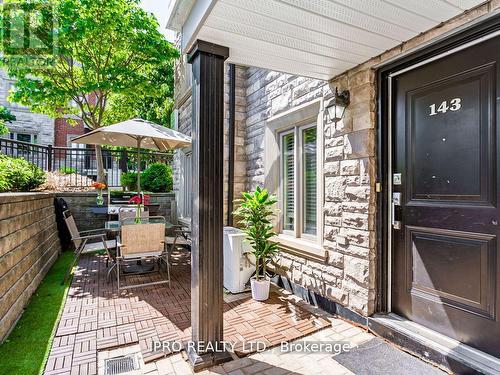 143 - 326 John Street, Markham, ON - Outdoor With Deck Patio Veranda With Exterior