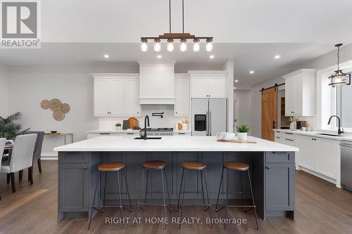 20720 Sideroad 18A Road, Brock (Cannington), ON - Indoor Photo Showing Kitchen With Upgraded Kitchen