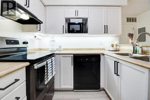 208 - 1487 Maple Avenue, Milton, ON - Indoor Photo Showing Kitchen With Double Sink