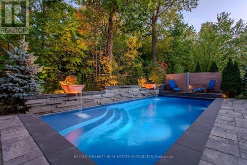 5339 Jameson Crescent, Burlington, ON - Outdoor With In Ground Pool With Backyard