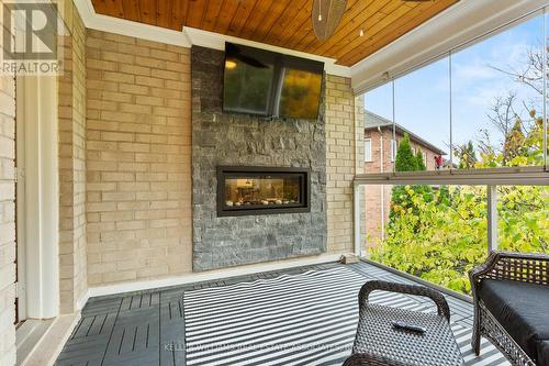 5339 Jameson Crescent, Burlington, ON - Outdoor With Fireplace With Exterior