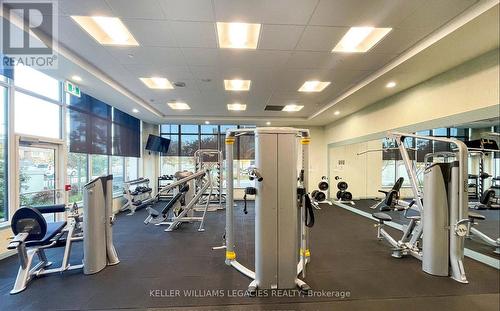 1708 - 7890 Bathurst Street, Vaughan, ON - Indoor Photo Showing Gym Room