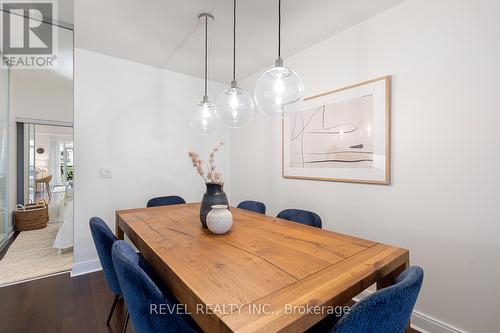 303 - 1 Scott Street, Toronto, ON - Indoor Photo Showing Dining Room