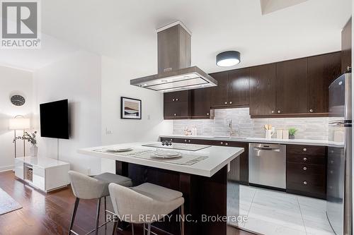 303 - 1 Scott Street, Toronto, ON - Indoor Photo Showing Kitchen