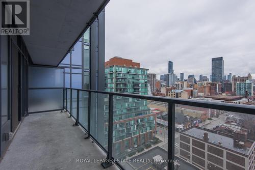 1215 - 105 George Street, Toronto, ON - Outdoor With Balcony With View