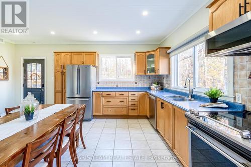 380 Corrievale Road, Georgian Bay, ON - Indoor Photo Showing Kitchen With Double Sink