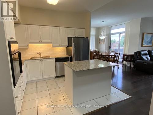 302 - 810 Scollard Court, Mississauga, ON - Indoor Photo Showing Kitchen With Stainless Steel Kitchen