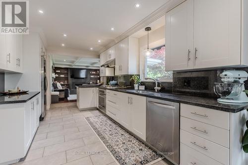 2091 Canterbury Drive, Burlington, ON - Indoor Photo Showing Kitchen With Double Sink