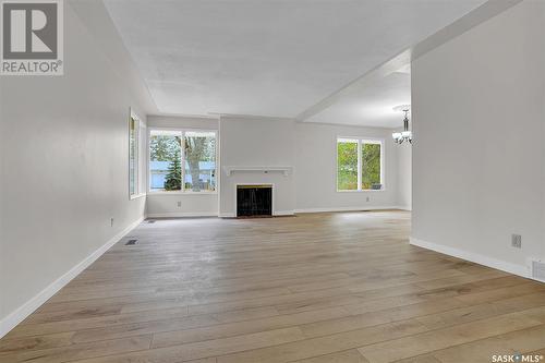 1730 Uhrich Avenue, Regina, SK - Indoor Photo Showing Living Room With Fireplace