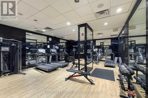 510 - 310 Burnhamthorpe Road W, Mississauga, ON - Indoor Photo Showing Gym Room