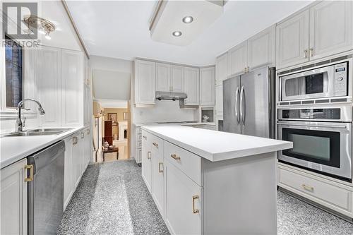 6742 Gilmore Hill Road, Cornwall, ON - Indoor Photo Showing Kitchen With Double Sink