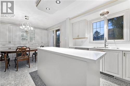 6742 Gilmore Hill Road, Cornwall, ON - Indoor Photo Showing Kitchen With Double Sink