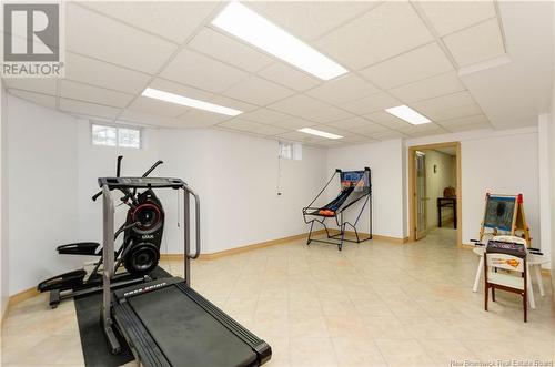 394 Ouellet, Shediac, NB - Indoor Photo Showing Gym Room