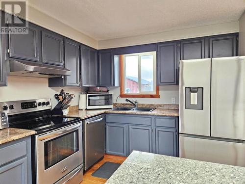 4142 Dale Lake Road, Quesnel, BC - Indoor Photo Showing Kitchen With Double Sink