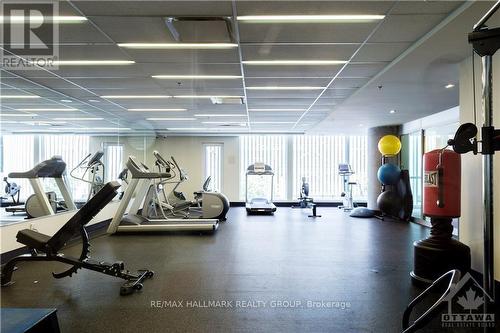 802 - 40 Nepean Street, Ottawa, ON - Indoor Photo Showing Gym Room