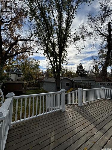 76 Angus Crescent, Regina, SK - Outdoor With Deck Patio Veranda