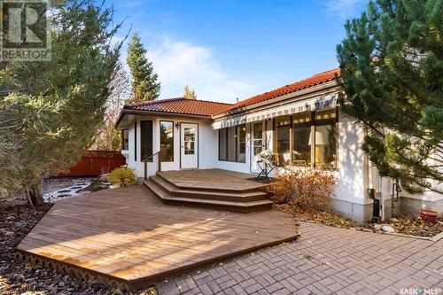 1202 Wascana Highlands, Regina, SK - Outdoor With Deck Patio Veranda