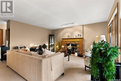 1202 Wascana Highlands, Regina, SK - Indoor With Fireplace