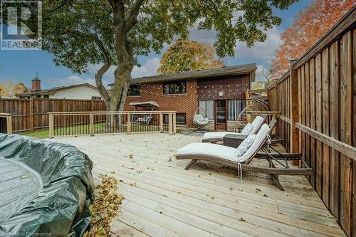 48 Hickson Drive, Kitchener, ON - Outdoor With Deck Patio Veranda