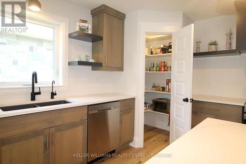 111 Third Street, Brockton, ON - Indoor Photo Showing Kitchen With Double Sink