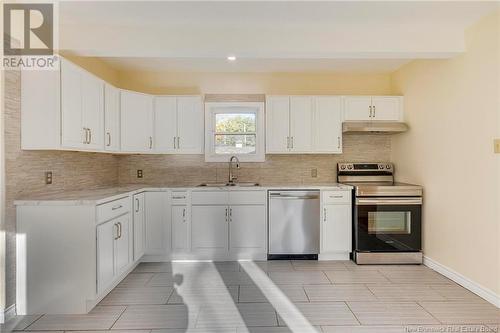 68 West Lane, Moncton, NB - Indoor Photo Showing Kitchen With Double Sink