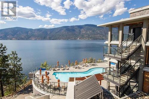 9829 Beacon Hill Crescent, Lake Country, BC - Outdoor With Body Of Water With In Ground Pool With Deck Patio Veranda With View