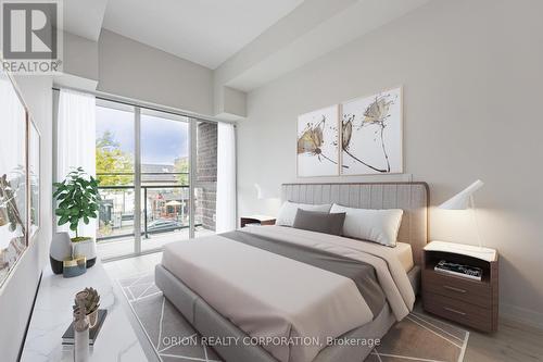 107 - 201 Brock Street, Whitby, ON - Indoor Photo Showing Bedroom