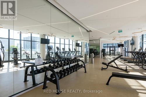 705 - 3900 Confederation Parkway, Mississauga, ON - Indoor Photo Showing Gym Room