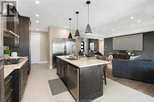 4 Malibu Drive, Leamington, ON - Indoor Photo Showing Kitchen With Double Sink With Upgraded Kitchen