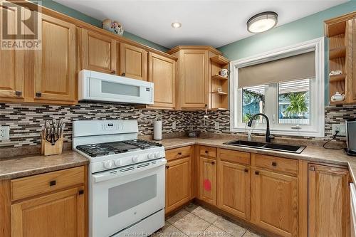 10 Elwood, Cottam, ON - Indoor Photo Showing Kitchen With Double Sink