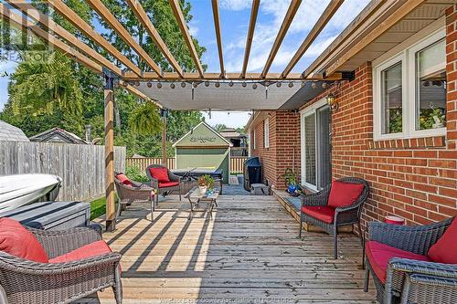 10 Elwood, Cottam, ON - Outdoor With Deck Patio Veranda With Exterior