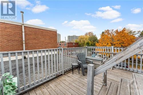 Unit 3 - Roof-top Deck - 114 Barrette Street, Ottawa, ON - Outdoor With Deck Patio Veranda With Exterior