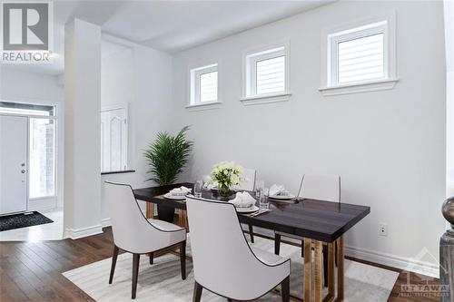 Virtually Staged - 1006 Brian Good Avenue, Ottawa, ON - Indoor Photo Showing Dining Room