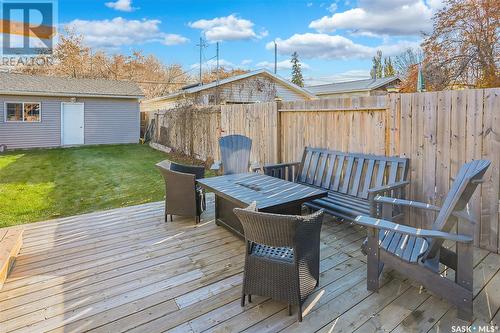 1131 Kilburn Avenue, Saskatoon, SK - Outdoor With Deck Patio Veranda With Exterior