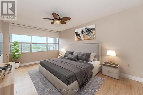 1008 - 2055 Upper Middle Road, Burlington, ON - Indoor Photo Showing Bedroom