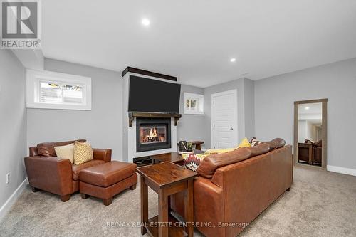 37 Zina Street, Orangeville, ON - Indoor Photo Showing Other Room With Fireplace