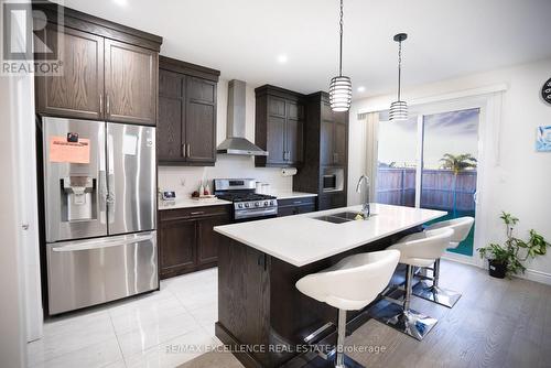 3084 Tillmann Road, London, ON - Indoor Photo Showing Kitchen With Double Sink With Upgraded Kitchen