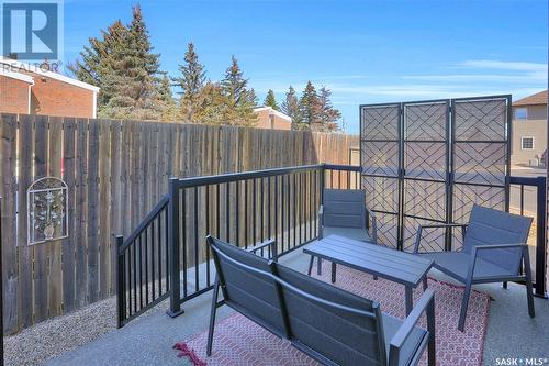 A4 33 Wood Lily Drive, Moose Jaw, SK - Outdoor With Deck Patio Veranda With Exterior