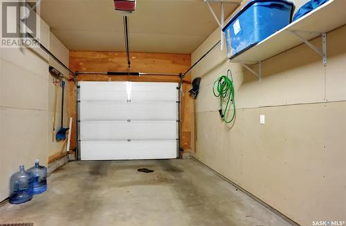 A4 33 Wood Lily Drive, Moose Jaw, SK - Indoor Photo Showing Garage