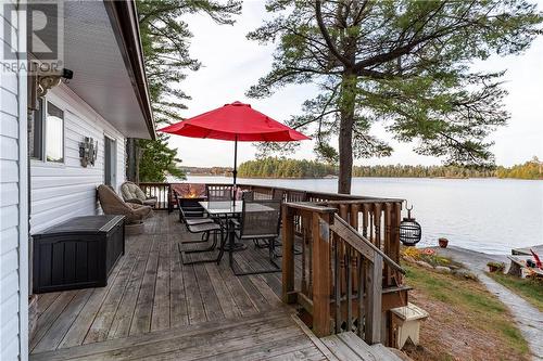 729 Dry Pine Bay Rd, Alban, ON - Outdoor With Deck Patio Veranda With Exterior