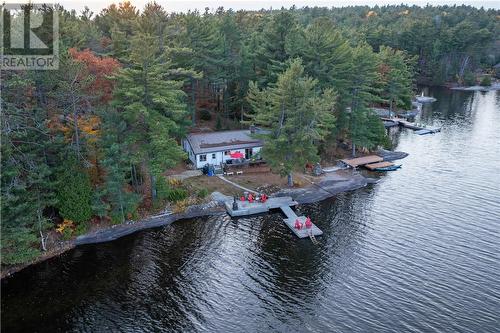 729 Dry Pine Bay Rd, Alban, ON - Outdoor With Body Of Water