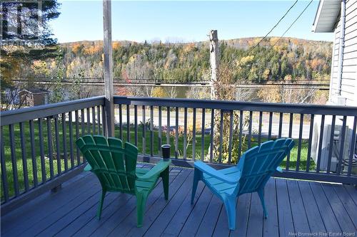 388 East Riverside Drive, Perth-Andover, NB - Outdoor With Deck Patio Veranda With Exterior