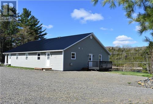 388 East Riverside Drive Unit# A-B, Perth-Andover, NB - Outdoor With Deck Patio Veranda