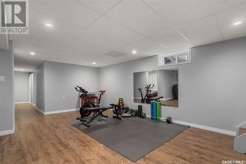 223 David Knight Crescent, Saskatoon, SK - Indoor Photo Showing Gym Room