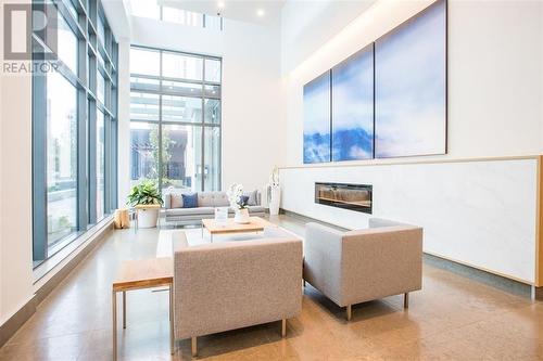 180X 6098 Station Street, Burnaby, BC - Indoor With Fireplace