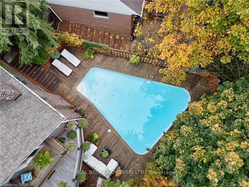 179 Shanley Terrace, Oakville, ON - Outdoor With In Ground Pool With Deck Patio Veranda