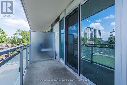 403 - 1830 Bloor Street, Toronto, ON - Outdoor With Balcony With Exterior